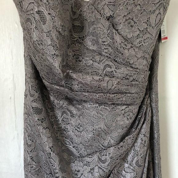 Silver David’s bridal Bridesmaid dress - Picture 8 of 8